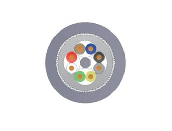 中度柔性双护套双绞屏障拖链电缆 产品图片